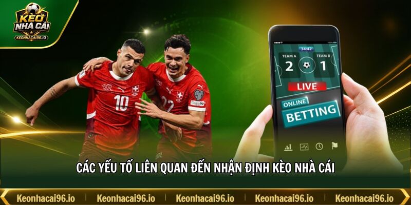 Các yếu tố liên quan đến nhận định kèo nhà cái Các yếu tố liên quan đến nhận định kèo nhà cái