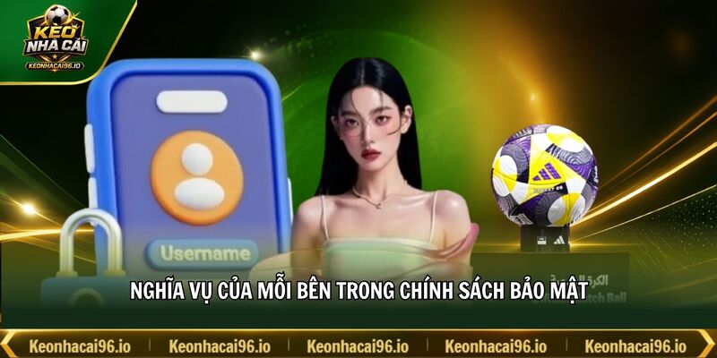 Nghĩa vụ của mỗi bên trong chính sách bảo mật